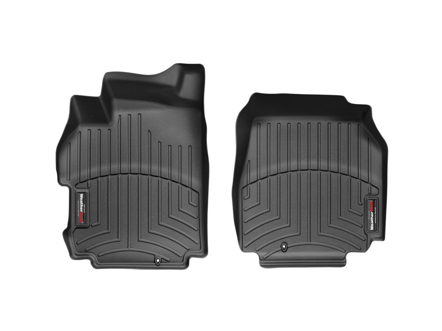 Weathertech 441971 FloorLiner™ DigitalFit®; Black; Front; Weathertech 441971