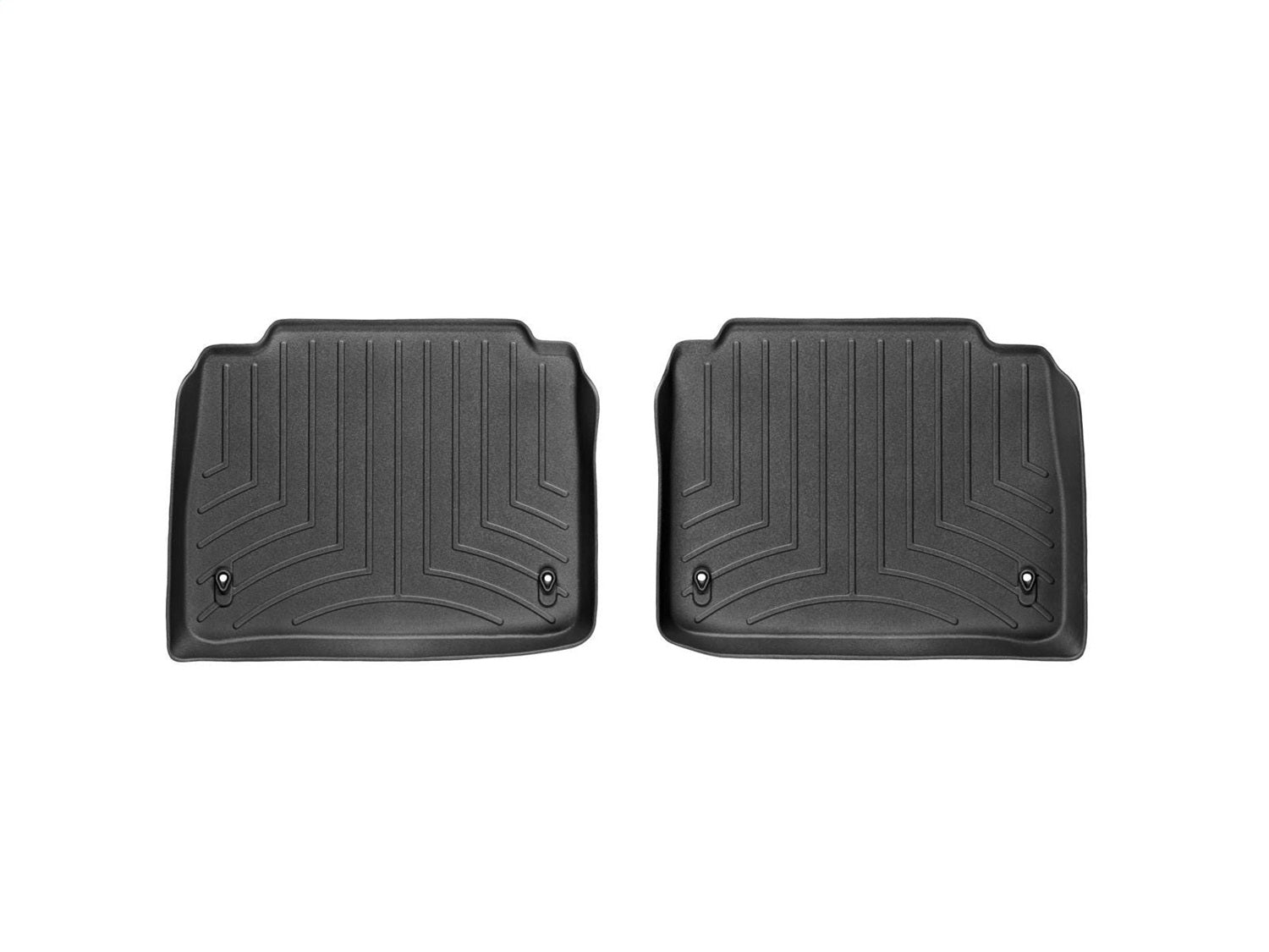 Weathertech 442072 FloorLiner™ DigitalFit®; Black; Rear; Weathertech 442072