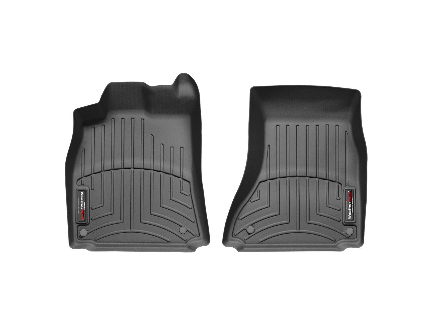 Weathertech 442121 FloorLiner™ DigitalFit®; Black; Front; Weathertech 442121