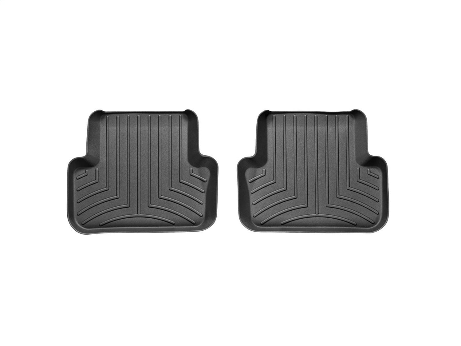 Weathertech 442122 FloorLiner™ DigitalFit®; Black; Rear; Weathertech 442122