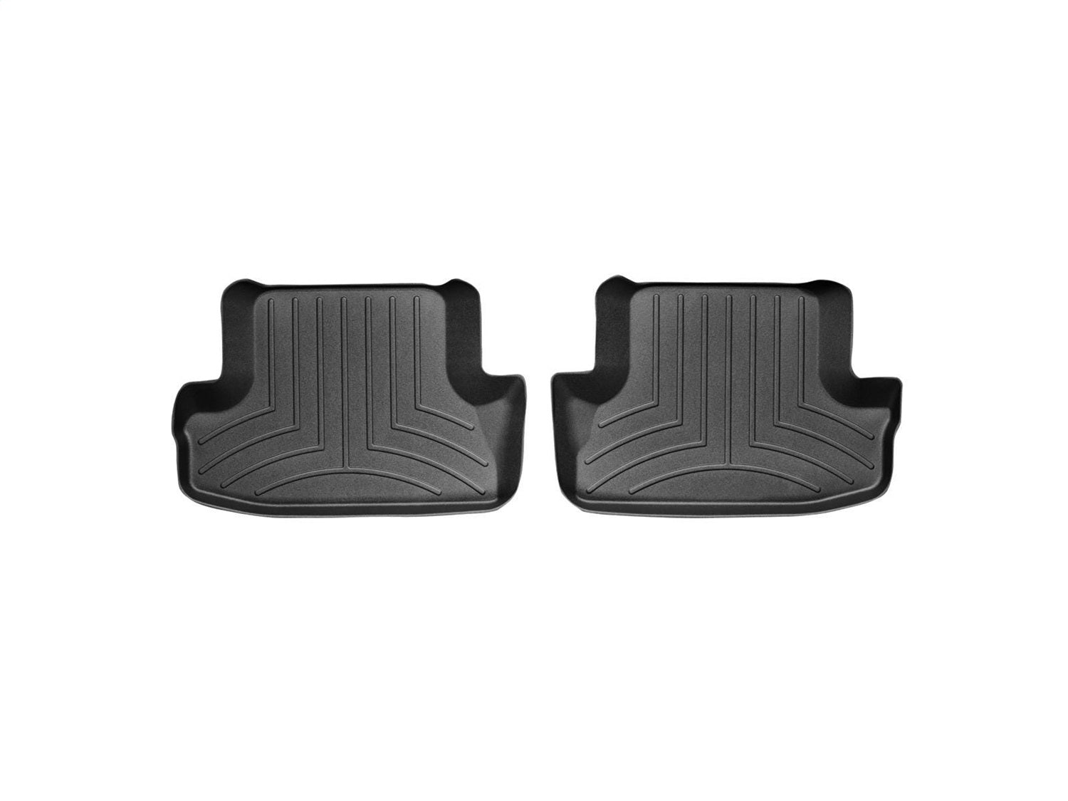 Weathertech 442123 FloorLiner™ DigitalFit®; Black; Rear; 2 Pieces; Weathertech 442123