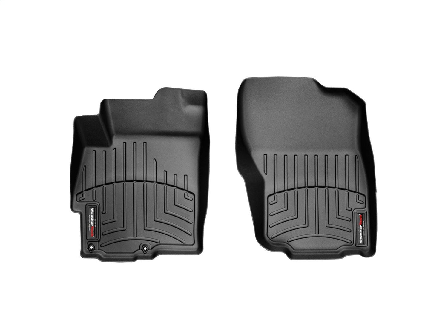 Weathertech 442231 FloorLiner™ DigitalFit®; Black; Front; Weathertech 442231