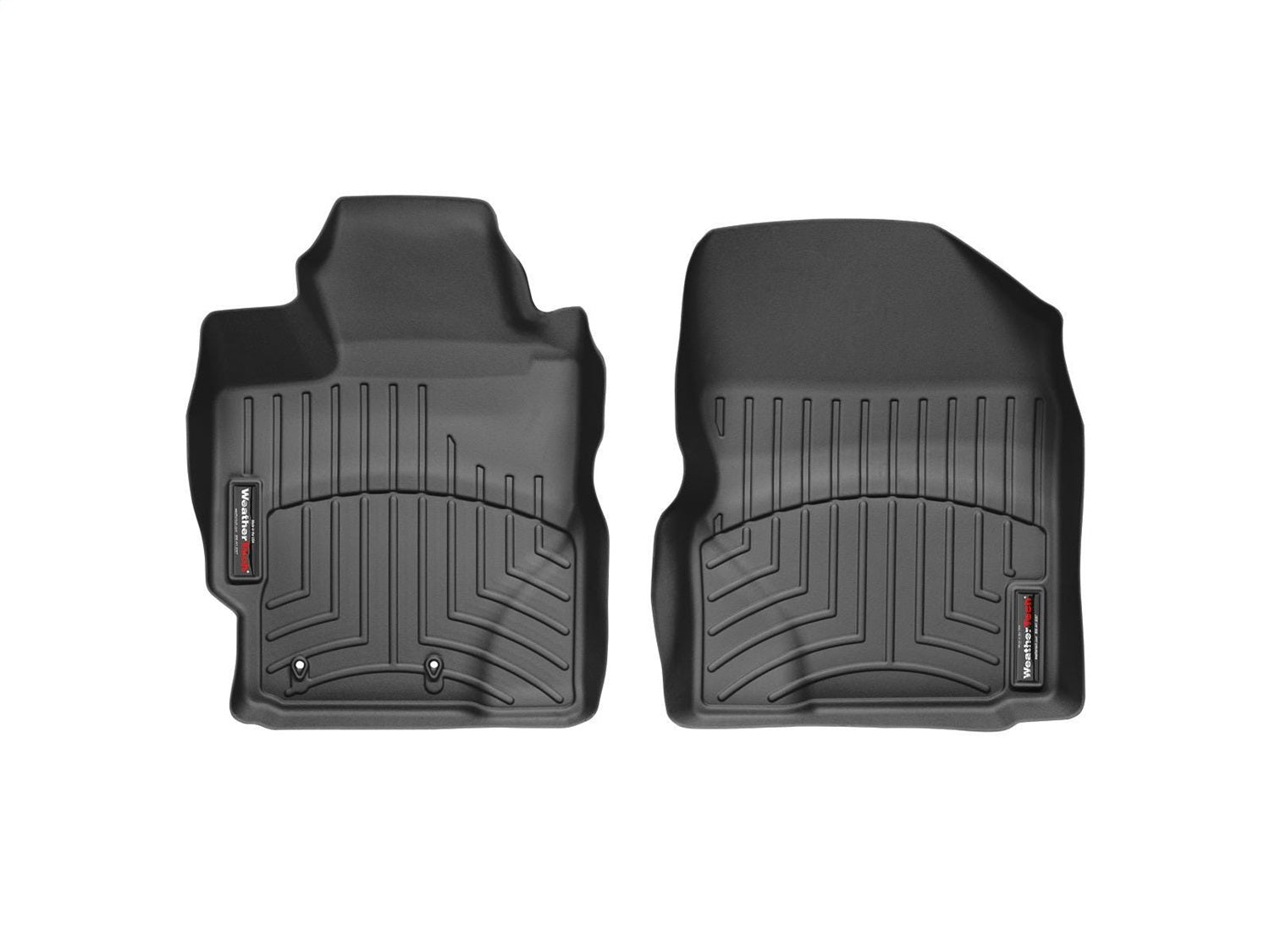 Weathertech 442271 FloorLiner™ DigitalFit®; Black; Front; Weathertech 442271