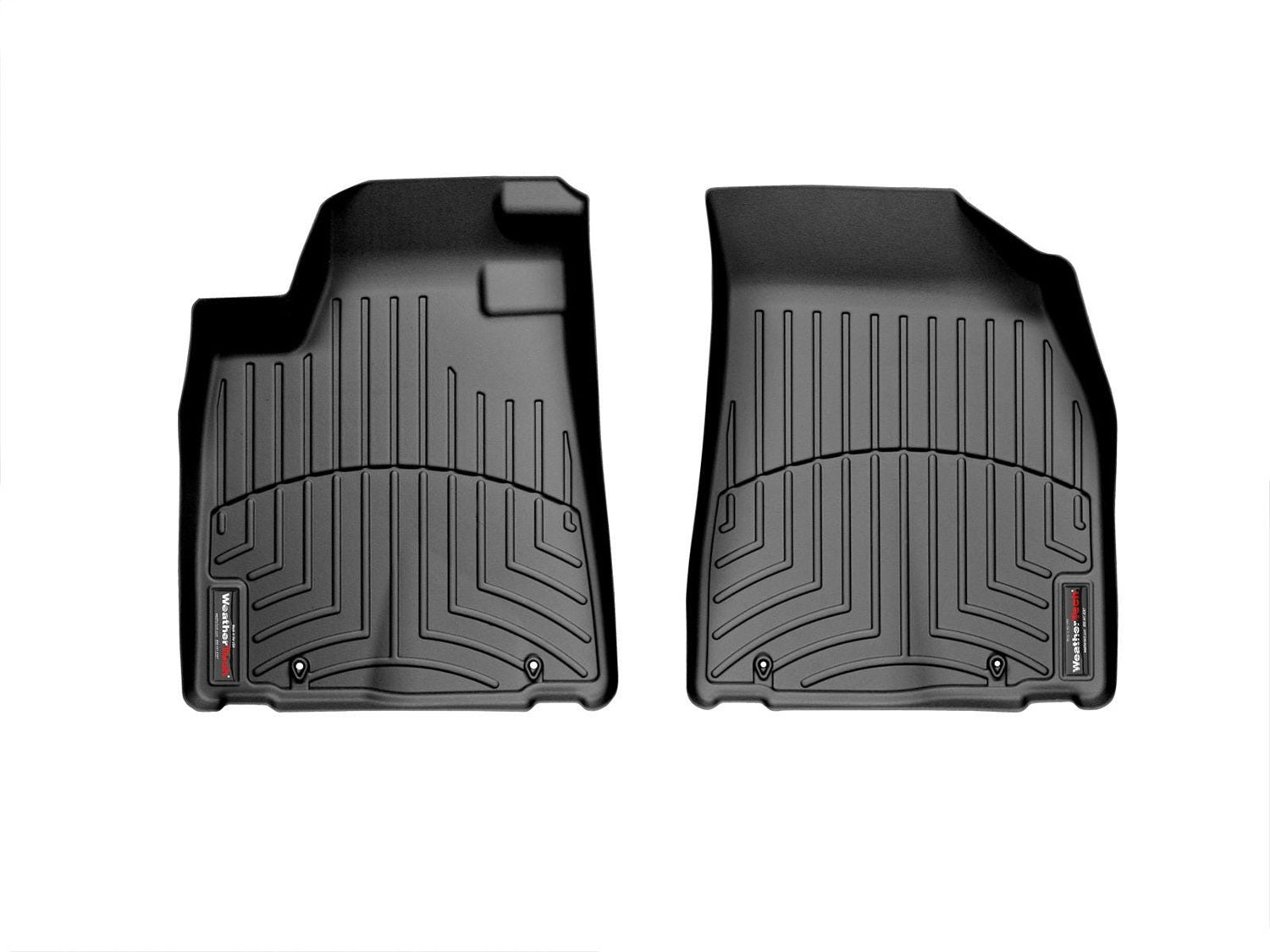 Weathertech 442291 FloorLiner™ DigitalFit®; Black; Front; Weathertech 442291