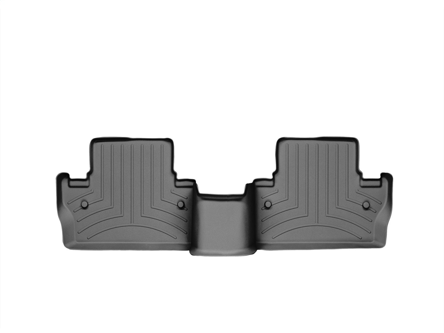 Weathertech 442343 FloorLiner™ DigitalFit®; Black; Rear; Weathertech 442343