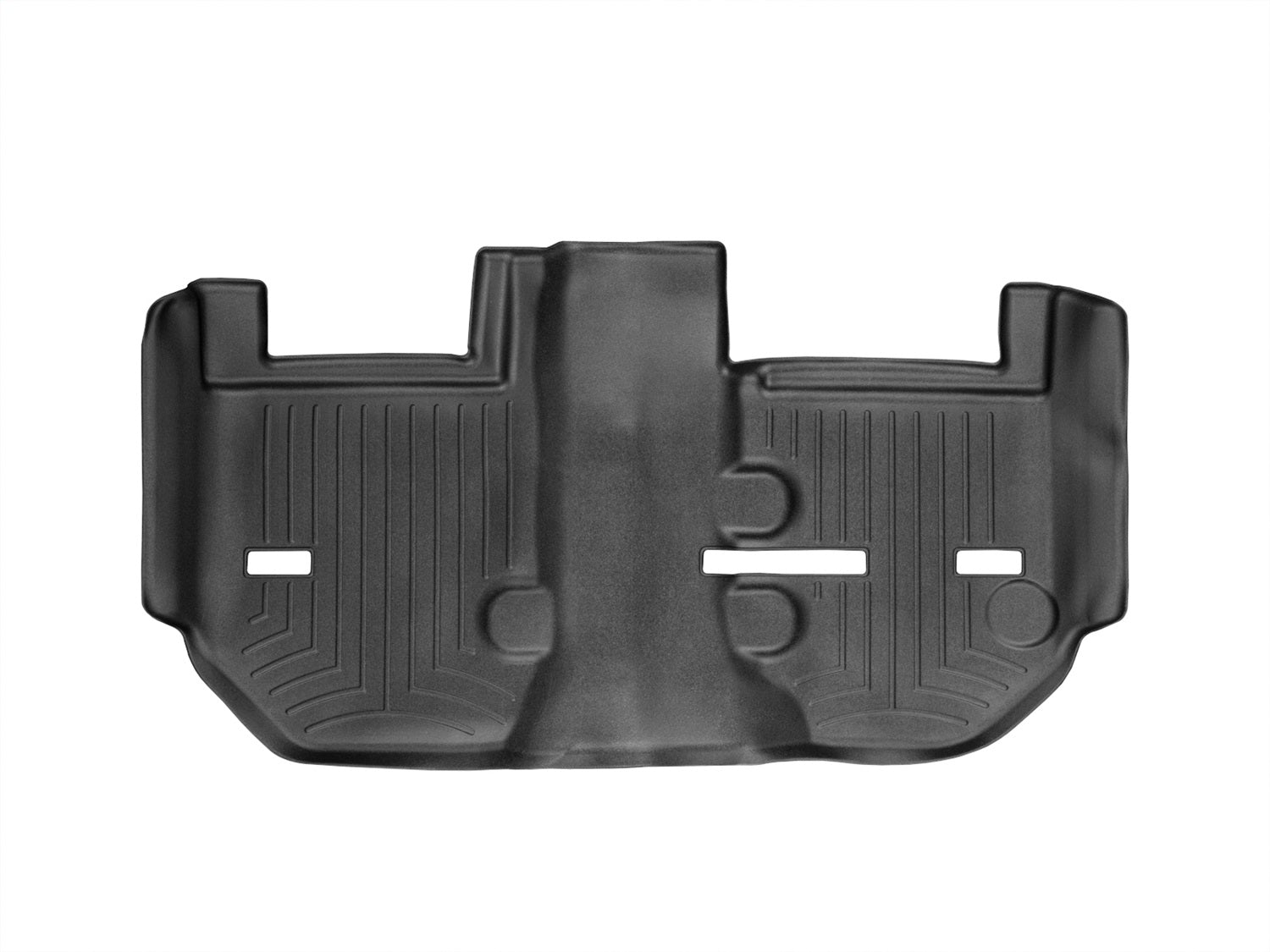 Weathertech 442355 FloorLiner™ DigitalFit®; Black; Rear; Weathertech 442355