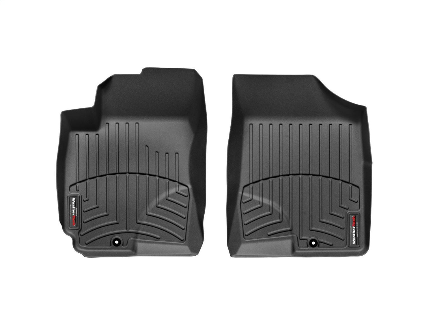Weathertech 442481 FloorLiner™ DigitalFit®; Black; Front; Weathertech 442481