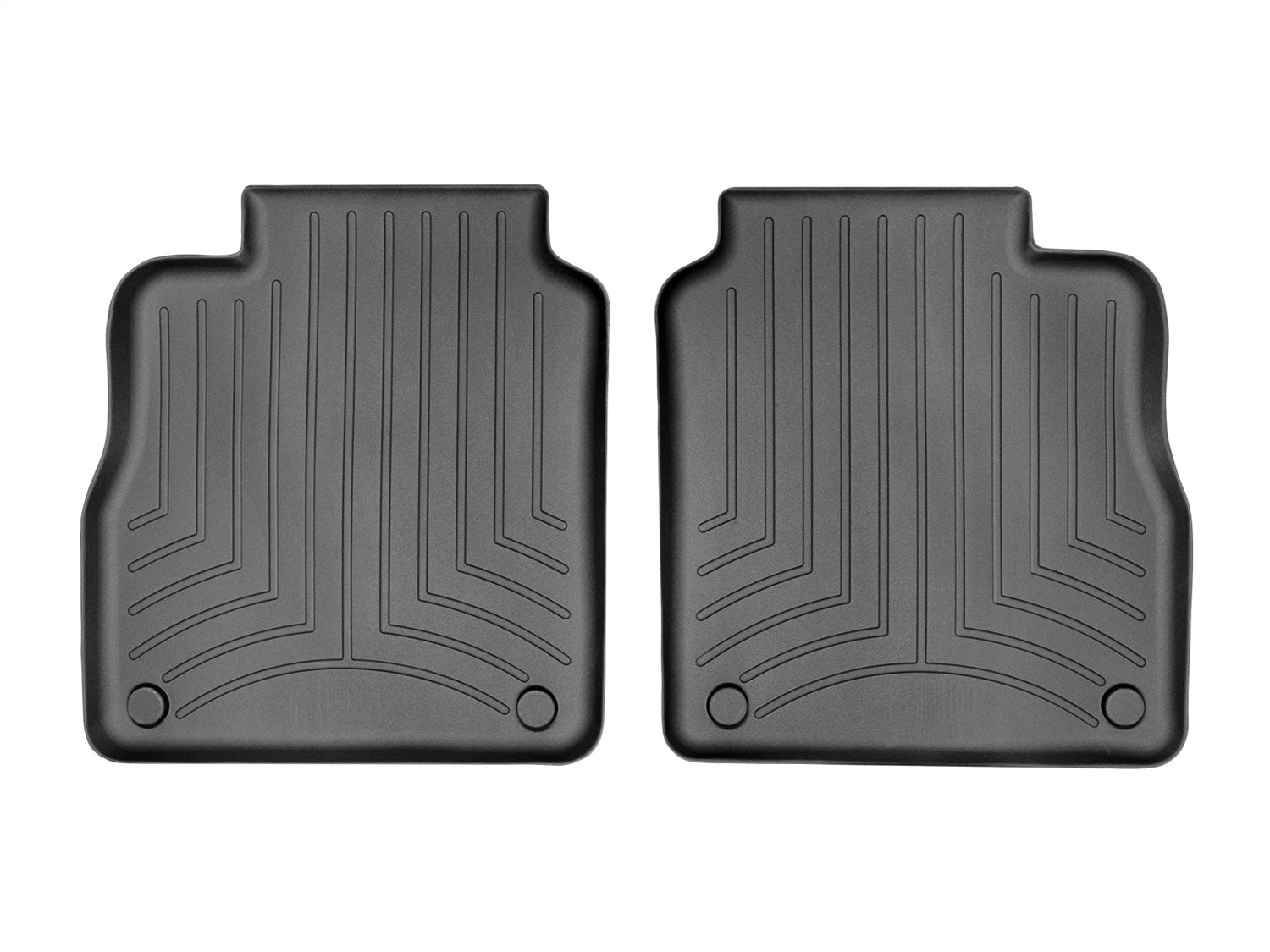 Weathertech 442573 FloorLiner™ DigitalFit®; Black; Rear; 2 Pieces; Weathertech 442573
