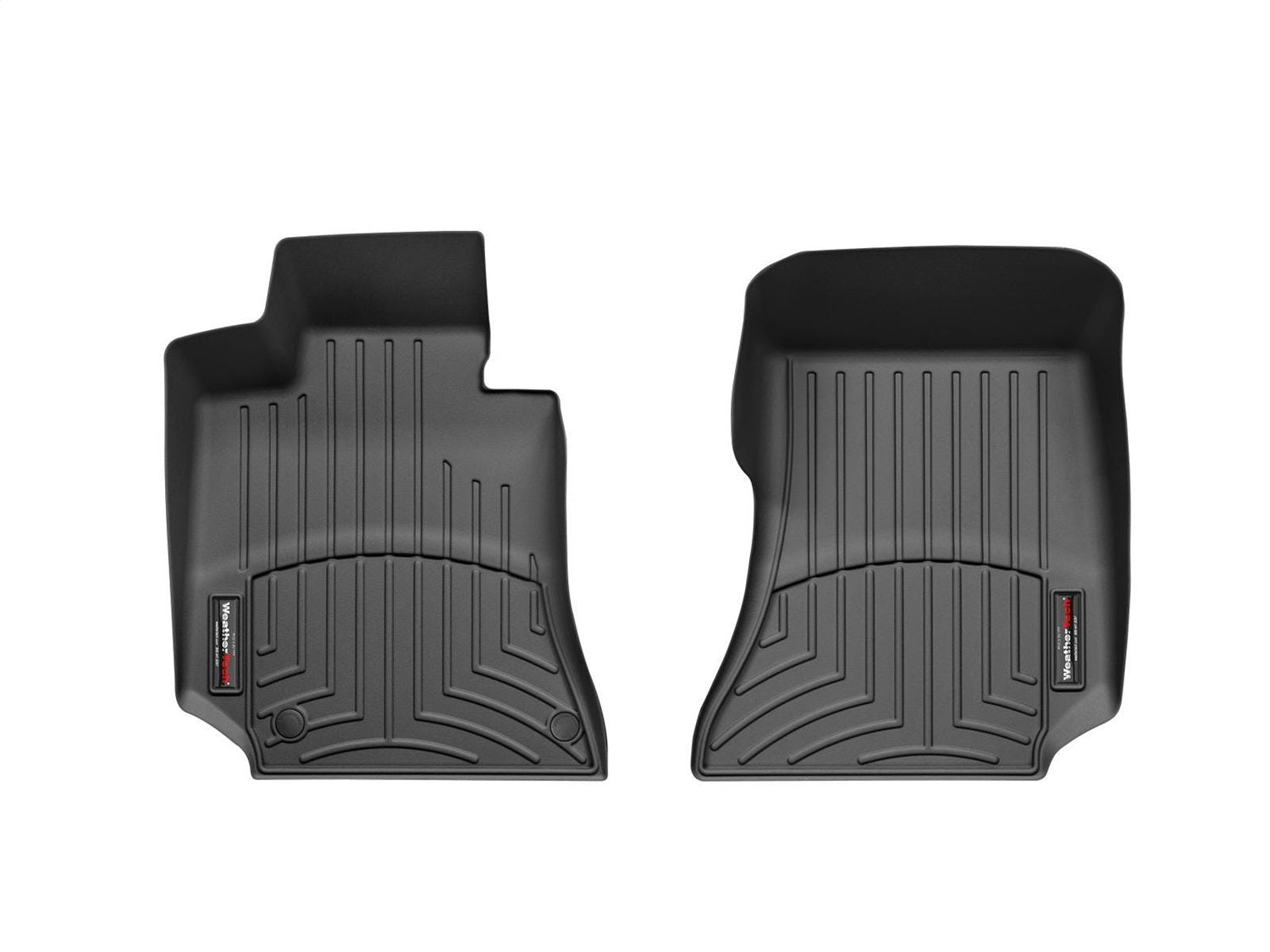 Weathertech 442581 FloorLiner™ DigitalFit®; Black; Front; Weathertech 442581