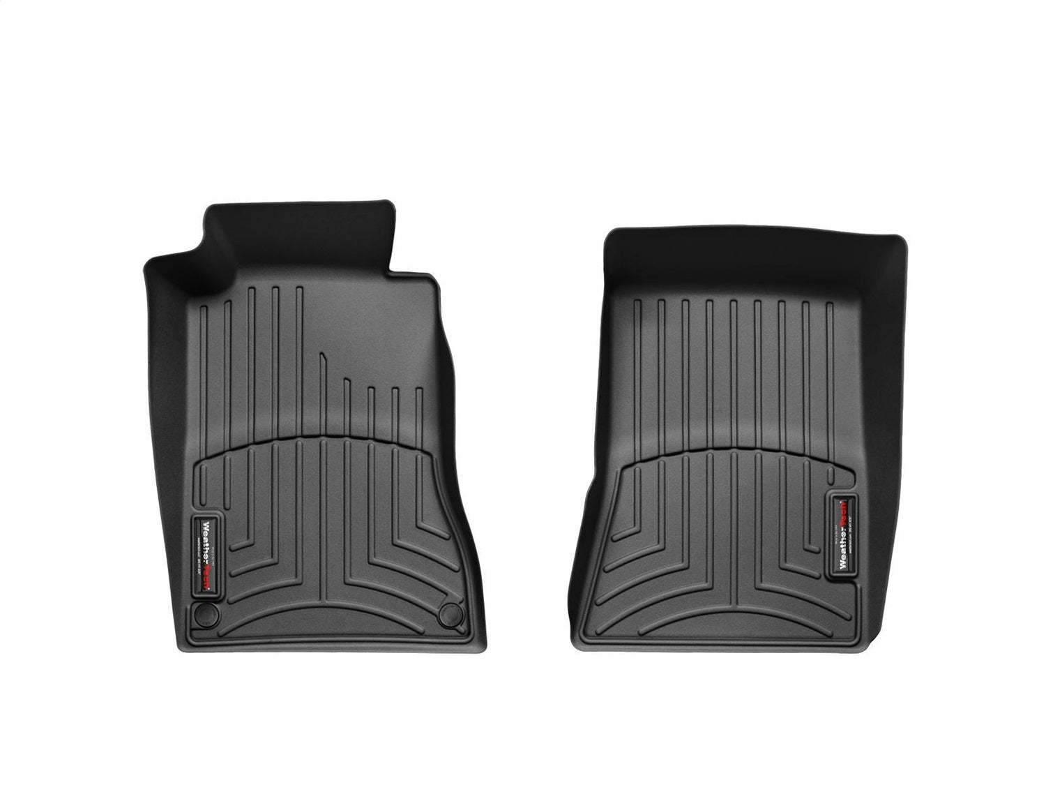 Weathertech 442641 FloorLiner™ DigitalFit®; Black; Front; Weathertech 442641