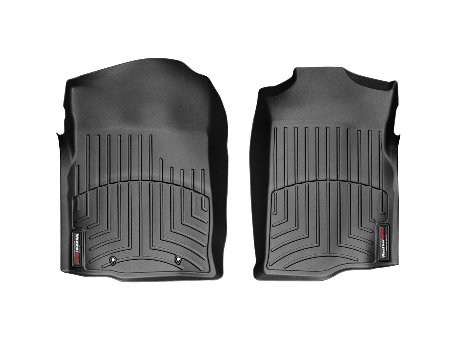 Weathertech 442651 FloorLiner™ DigitalFit®; Black; Front; Weathertech 442651