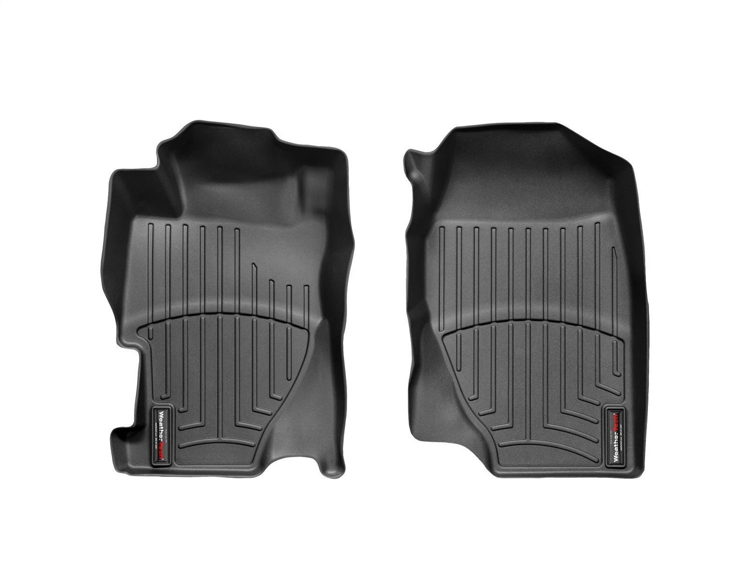 Weathertech 442821 FloorLiner™ DigitalFit®; Black; Front; Weathertech 442821