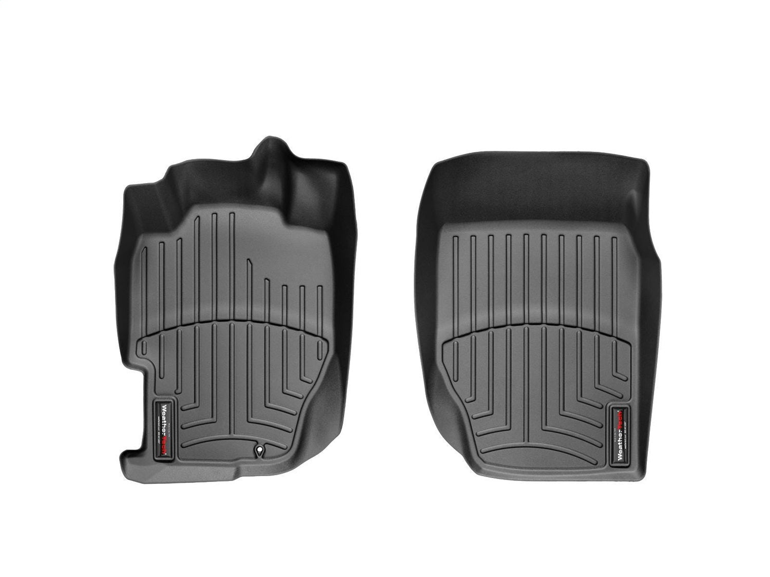Weathertech 442831 FloorLiner™ DigitalFit®; Black; Front; Weathertech 442831