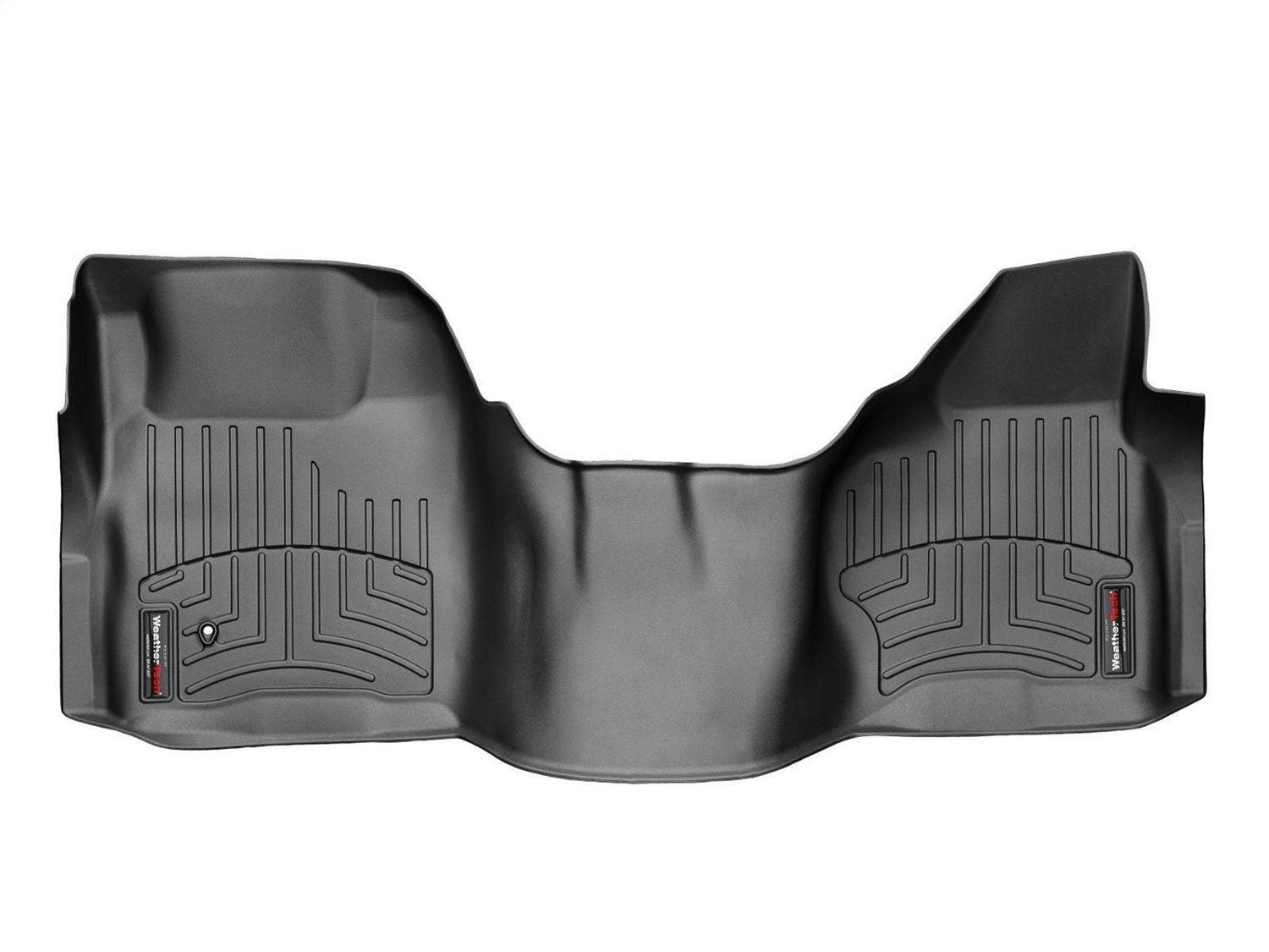 Weathertech 442931 FloorLiner™ DigitalFit®; Black; Front; Over The Hump; Weathertech 442931