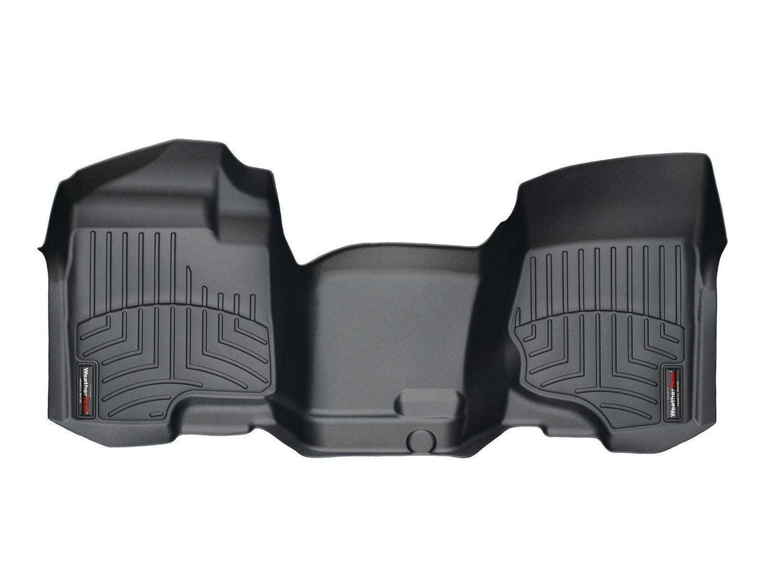 Weathertech 442941 FloorLiner™ DigitalFit®; Black; Front; Over The Hump; Weathertech 442941