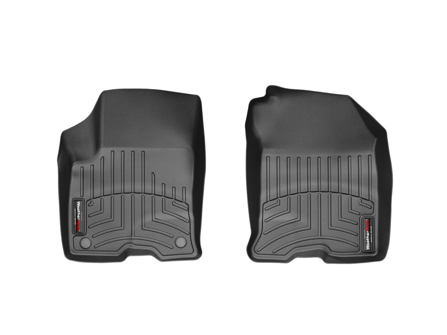 Weathertech 443011 FloorLiner™ DigitalFit®; Black; Front; Weathertech 443011