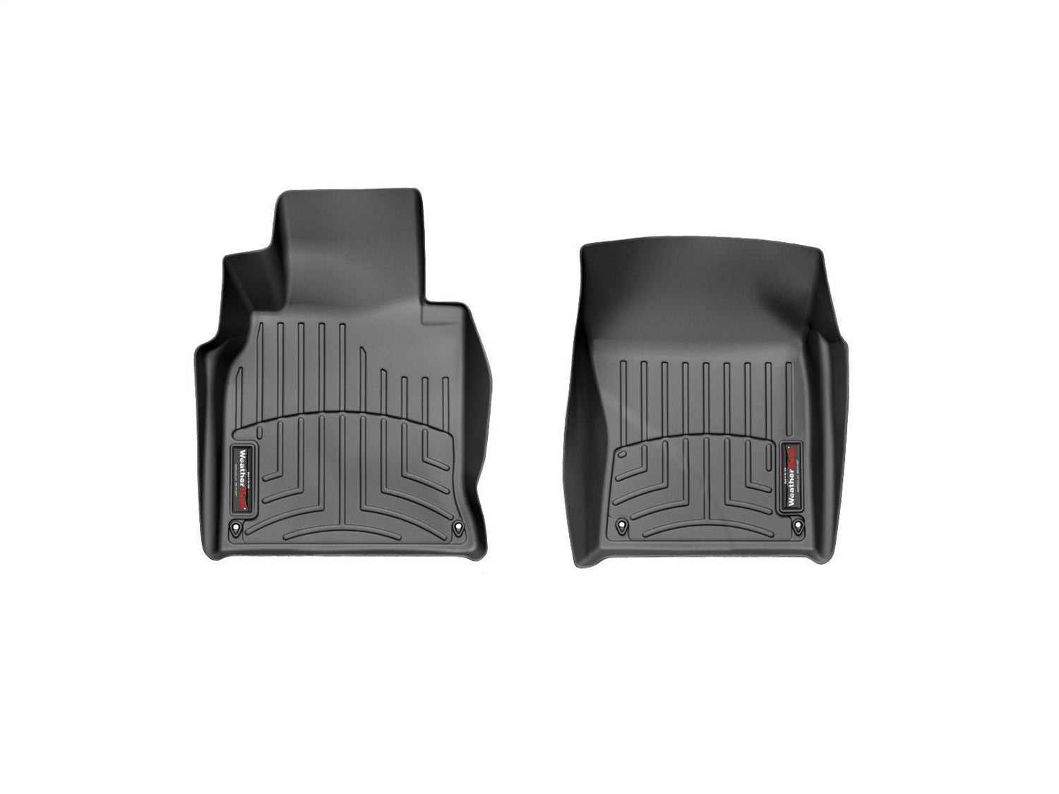 Weathertech 443041 FloorLiner™ DigitalFit®; Black; Front; Weathertech 443041