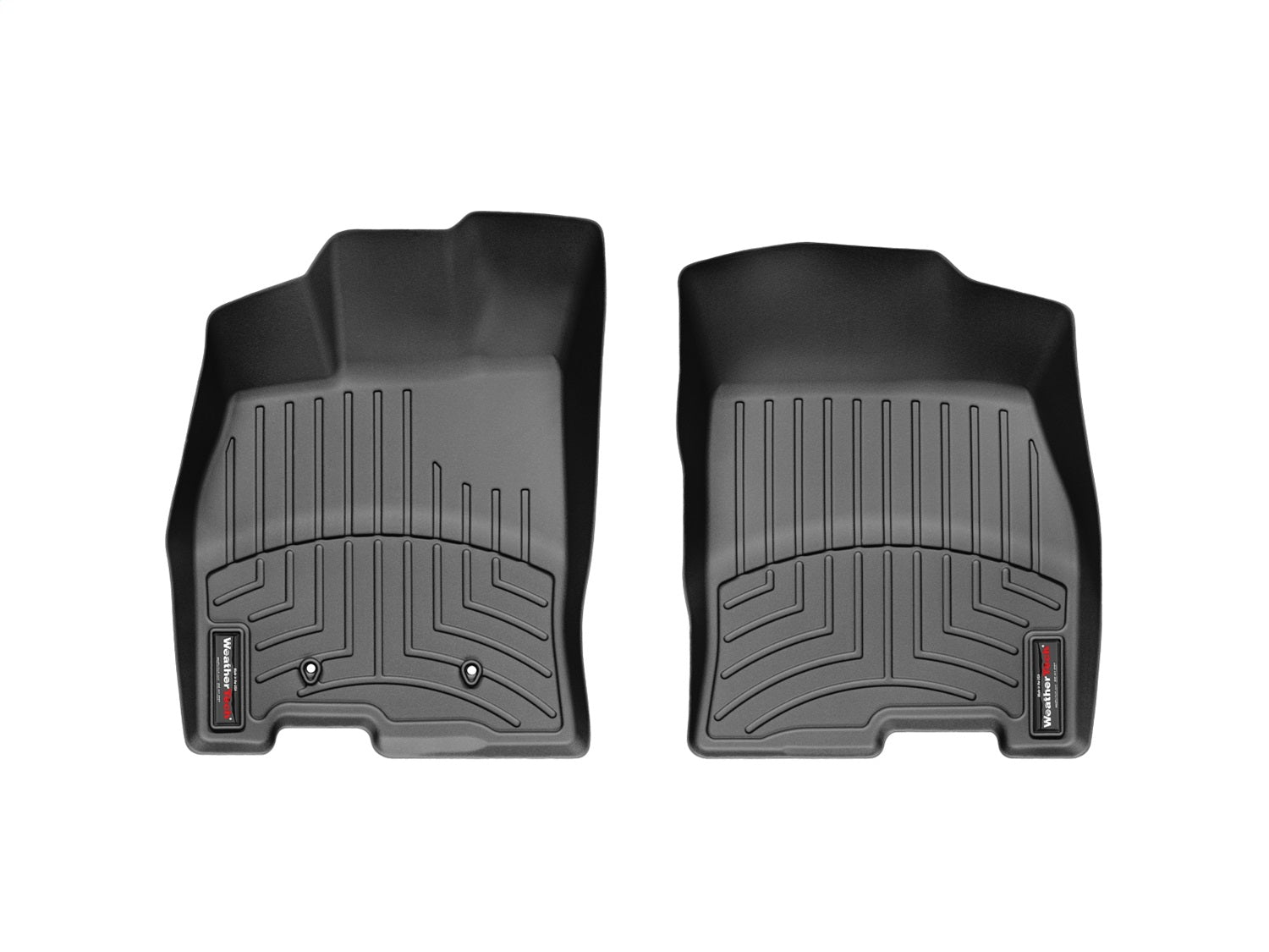 Weathertech 443081 FloorLiner™ DigitalFit®; Black; Front; Weathertech 443081