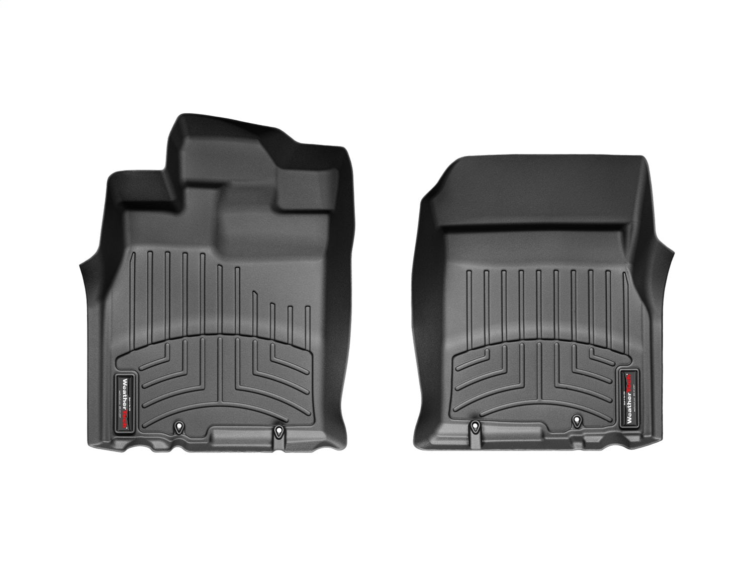 Weathertech 443111 FloorLiner™ DigitalFit®; Black; Front; Weathertech 443111