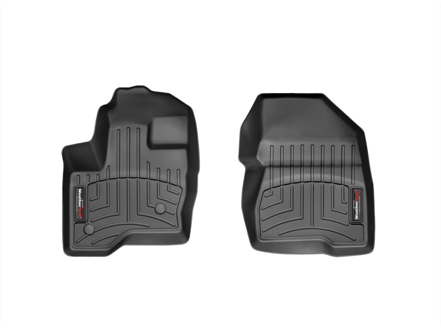 Weathertech 443121 FloorLiner™ DigitalFit®; Black; Front; Weathertech 443121