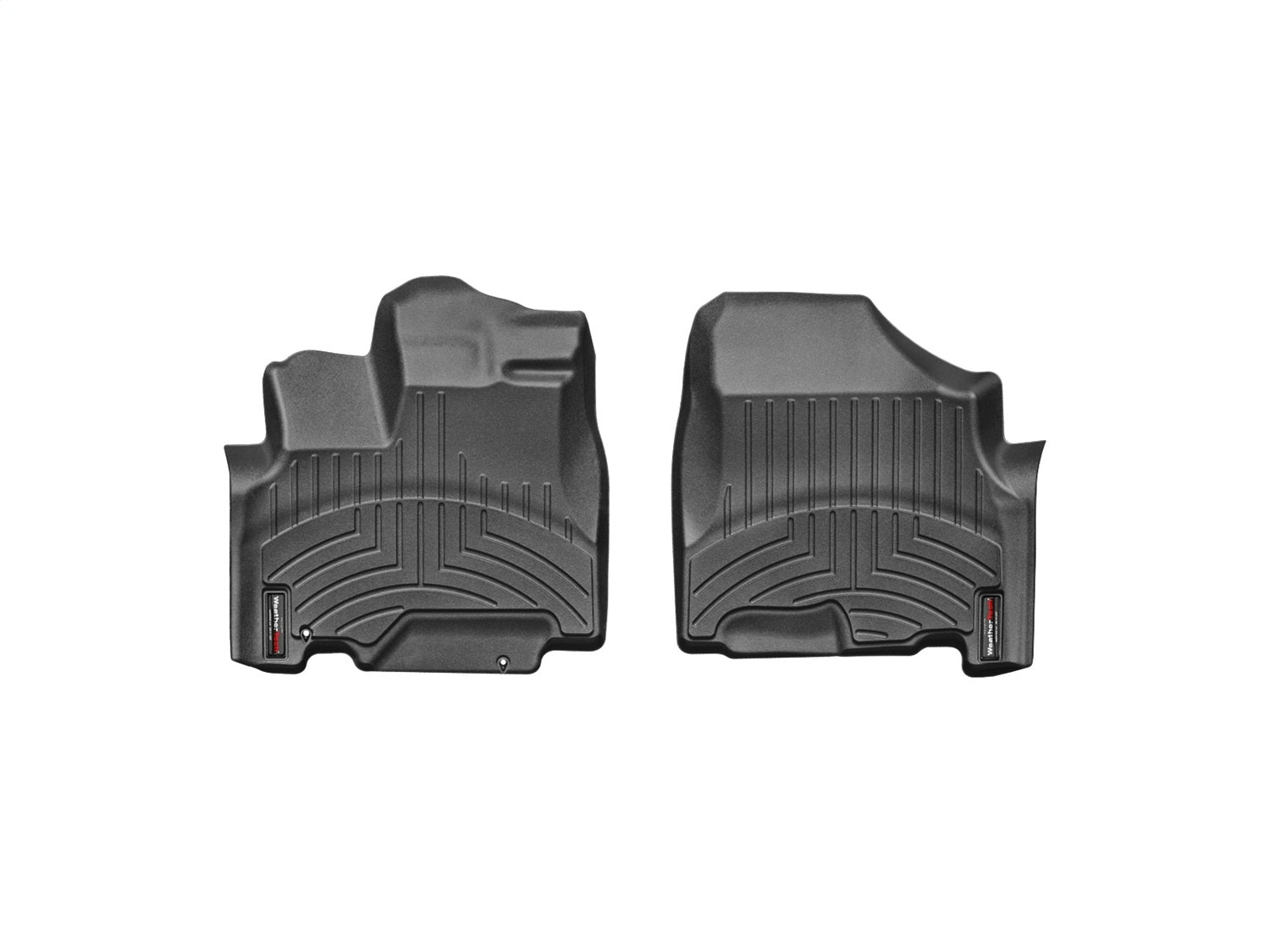 Weathertech 443141 FloorLiner™ DigitalFit®; Black; Front; Weathertech 443141