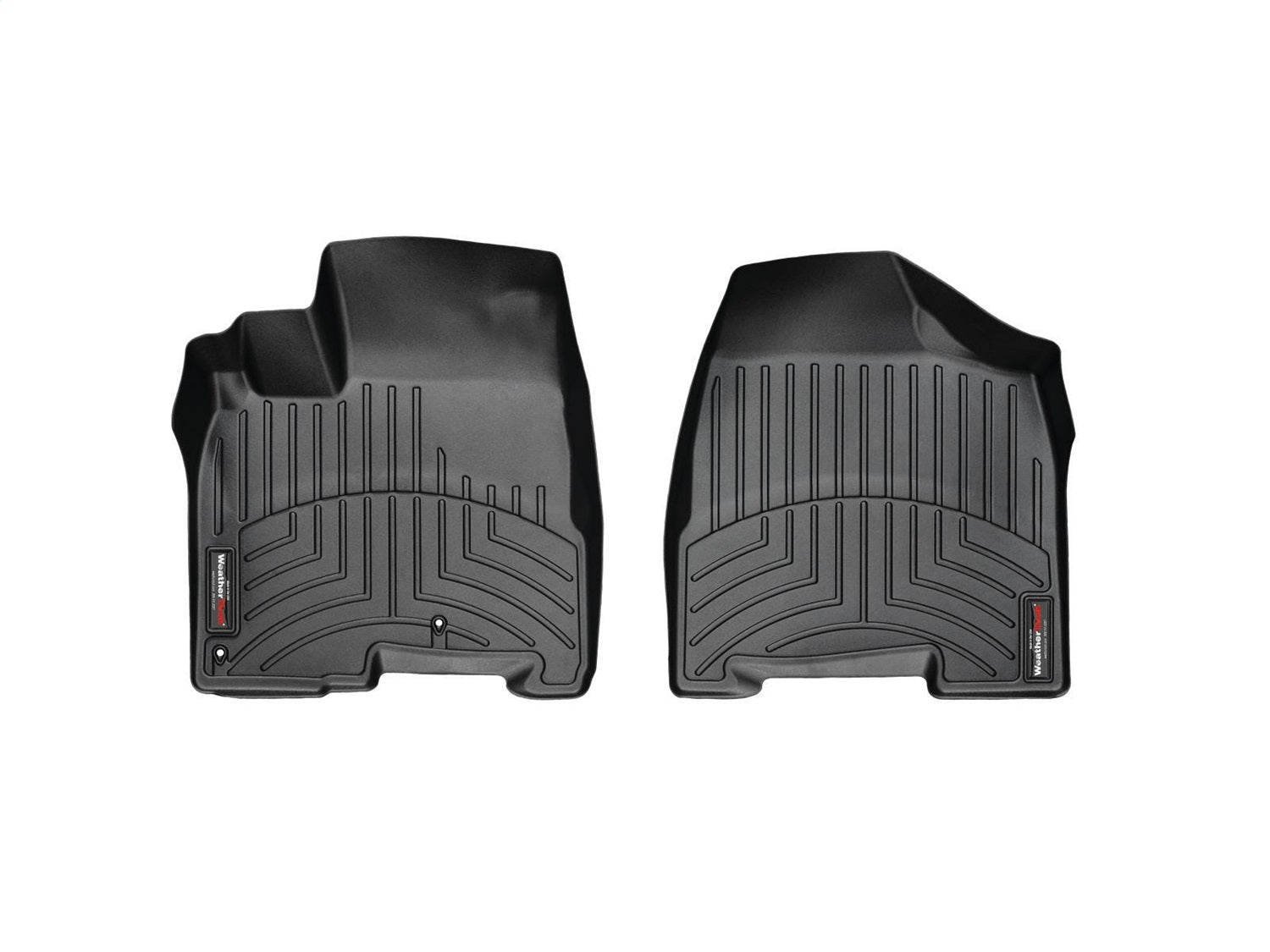 Weathertech 443151 FloorLiner™ DigitalFit®; Black; Front; Weathertech 443151