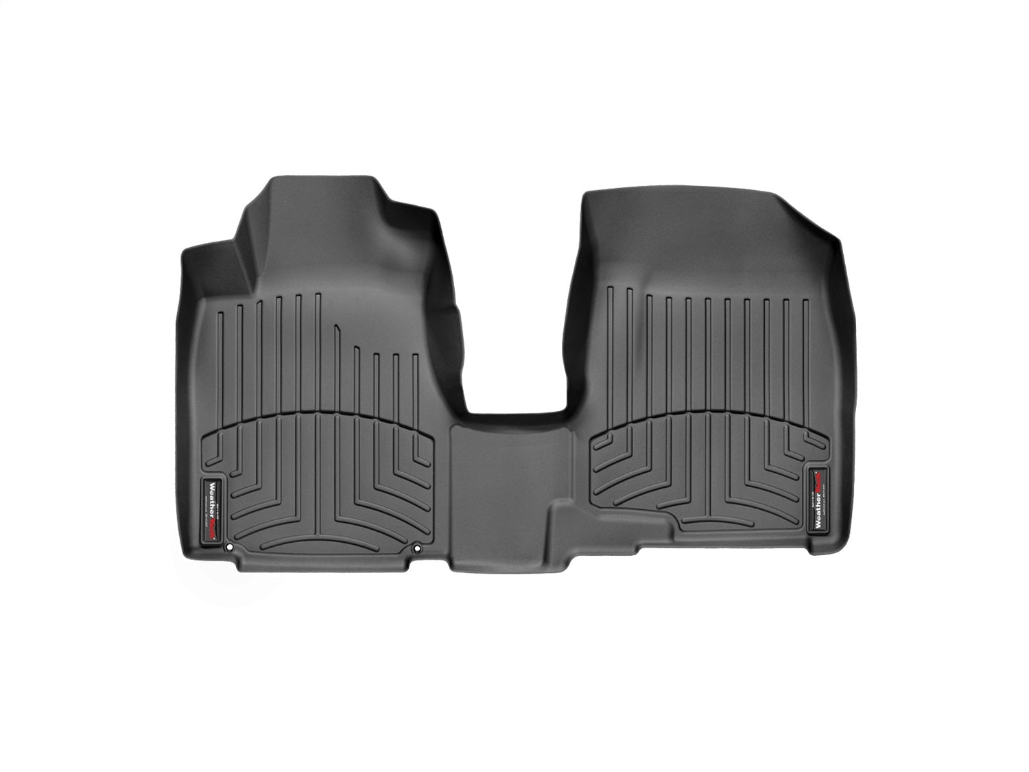 Weathertech 443191 FloorLiner™ DigitalFit®; Black; Front; Over The Hump; Weathertech 443191