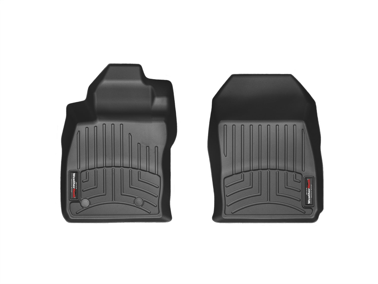 Weathertech 443231 FloorLiner™ DigitalFit®; Black; Front; Weathertech 443231