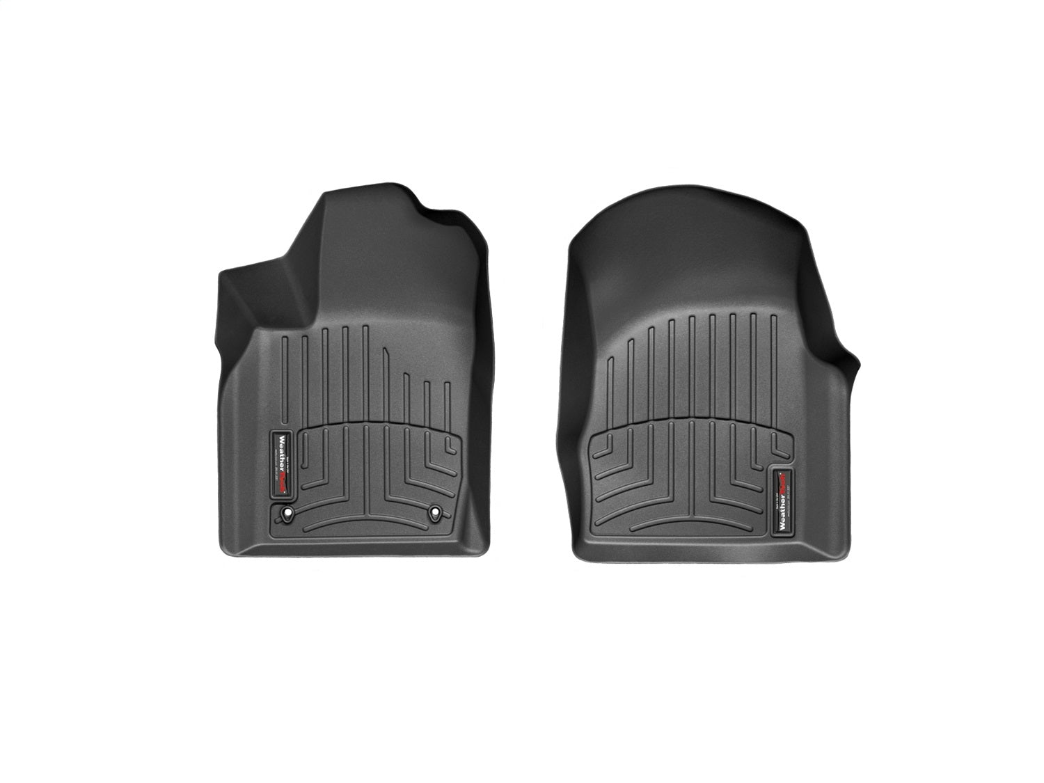 Weathertech 443241 FloorLiner™ DigitalFit®; Black; Front; Weathertech 443241