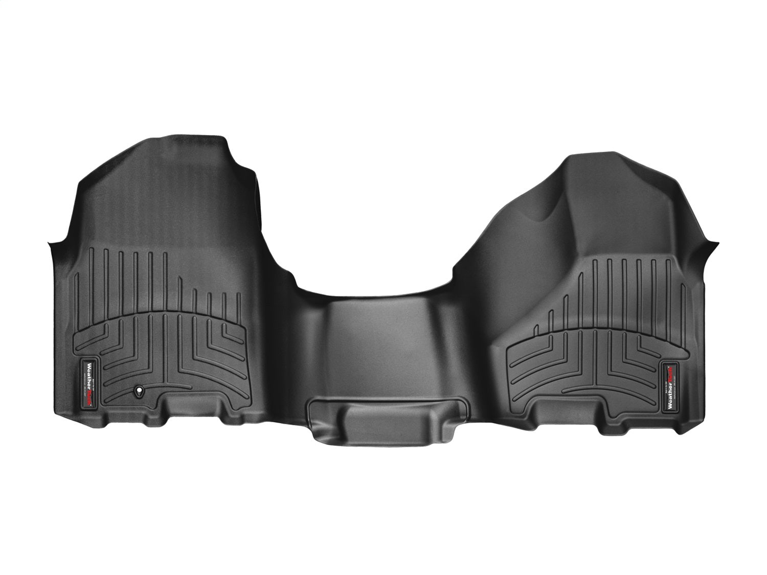 Weathertech 443281 FloorLiner™ DigitalFit®; Black; Front; Over The Hump; Weathertech 443281