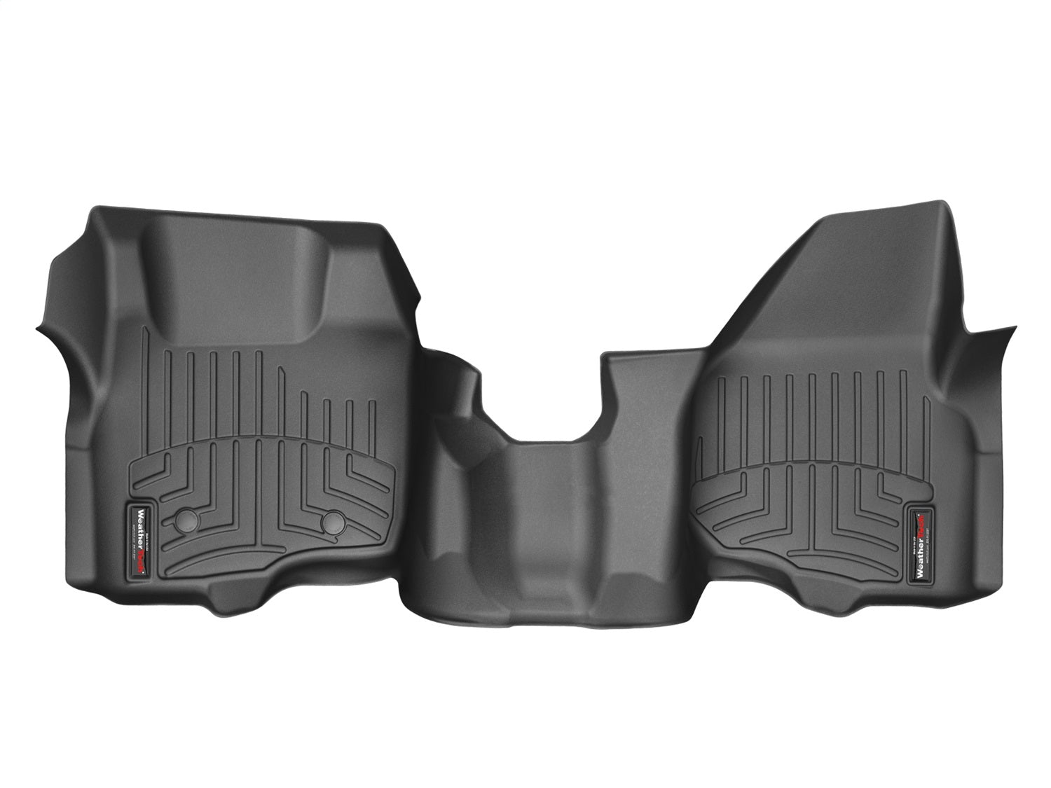 Weathertech 443291 FloorLiner™ DigitalFit®; Black; Front; Over The Hump; Weathertech 443291