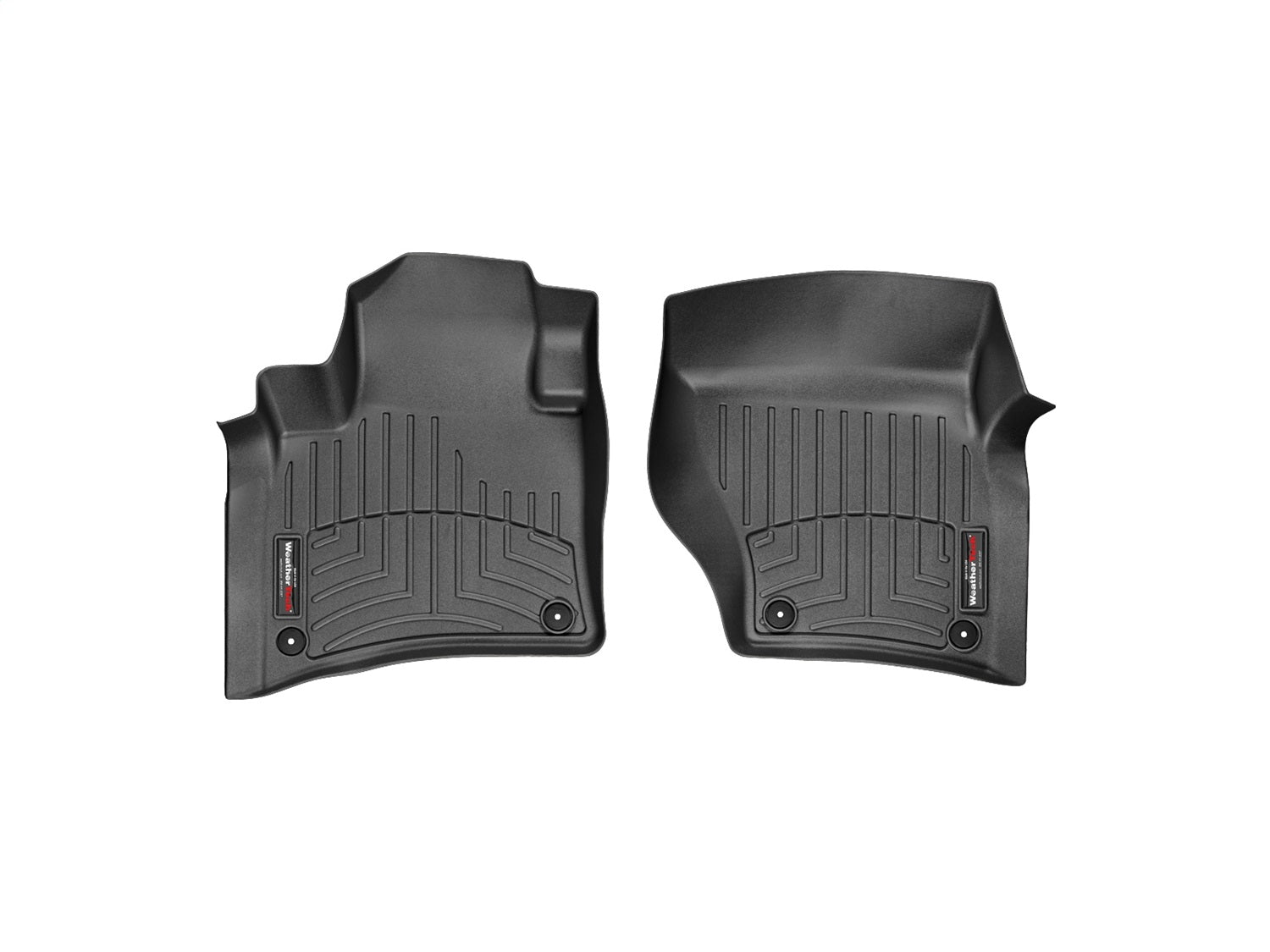Weathertech 443331 FloorLiner™ DigitalFit®; Black; Front; Weathertech 443331