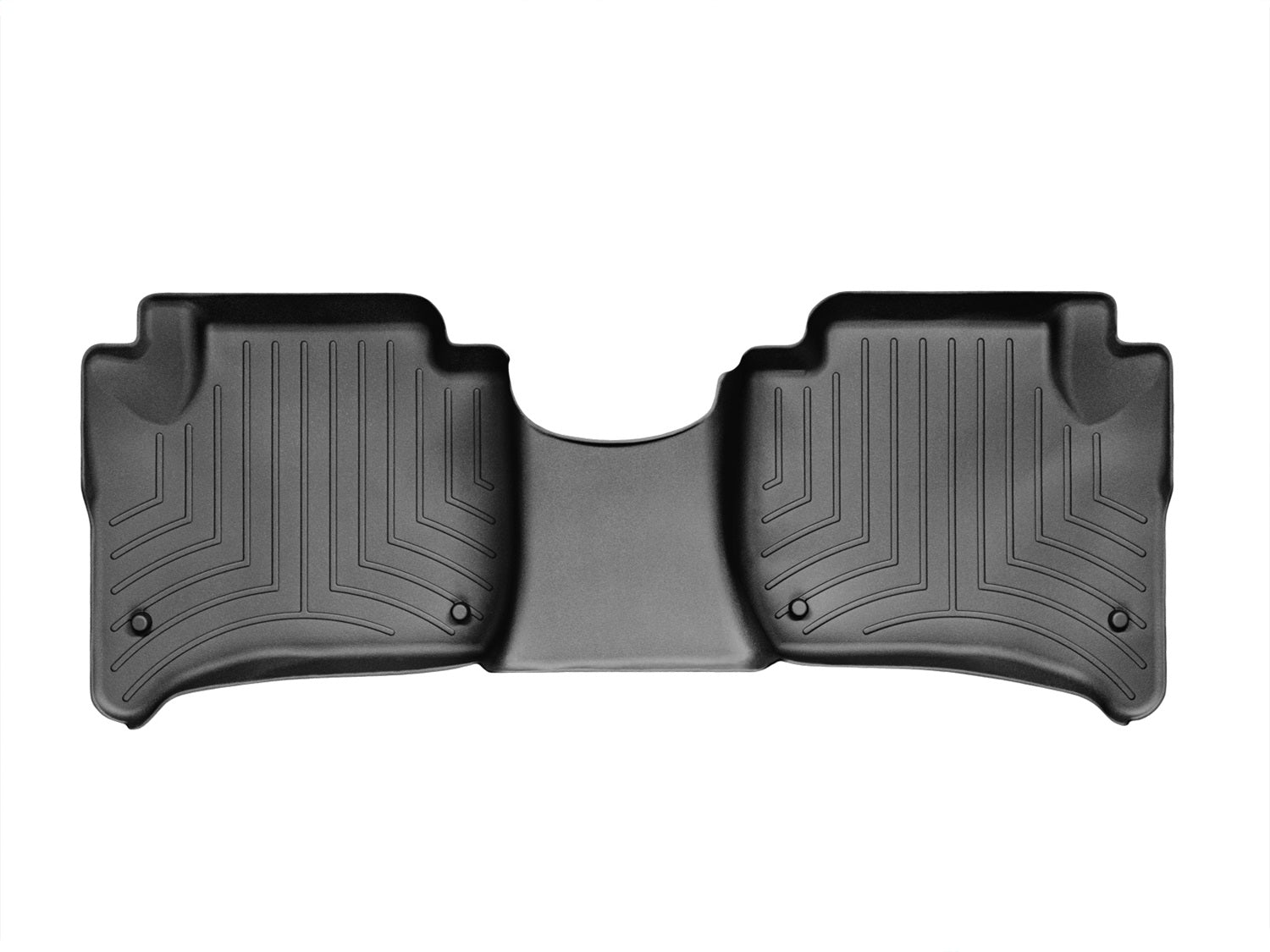 Weathertech 443332 FloorLiner™ DigitalFit®; Black; Rear; Weathertech 443332