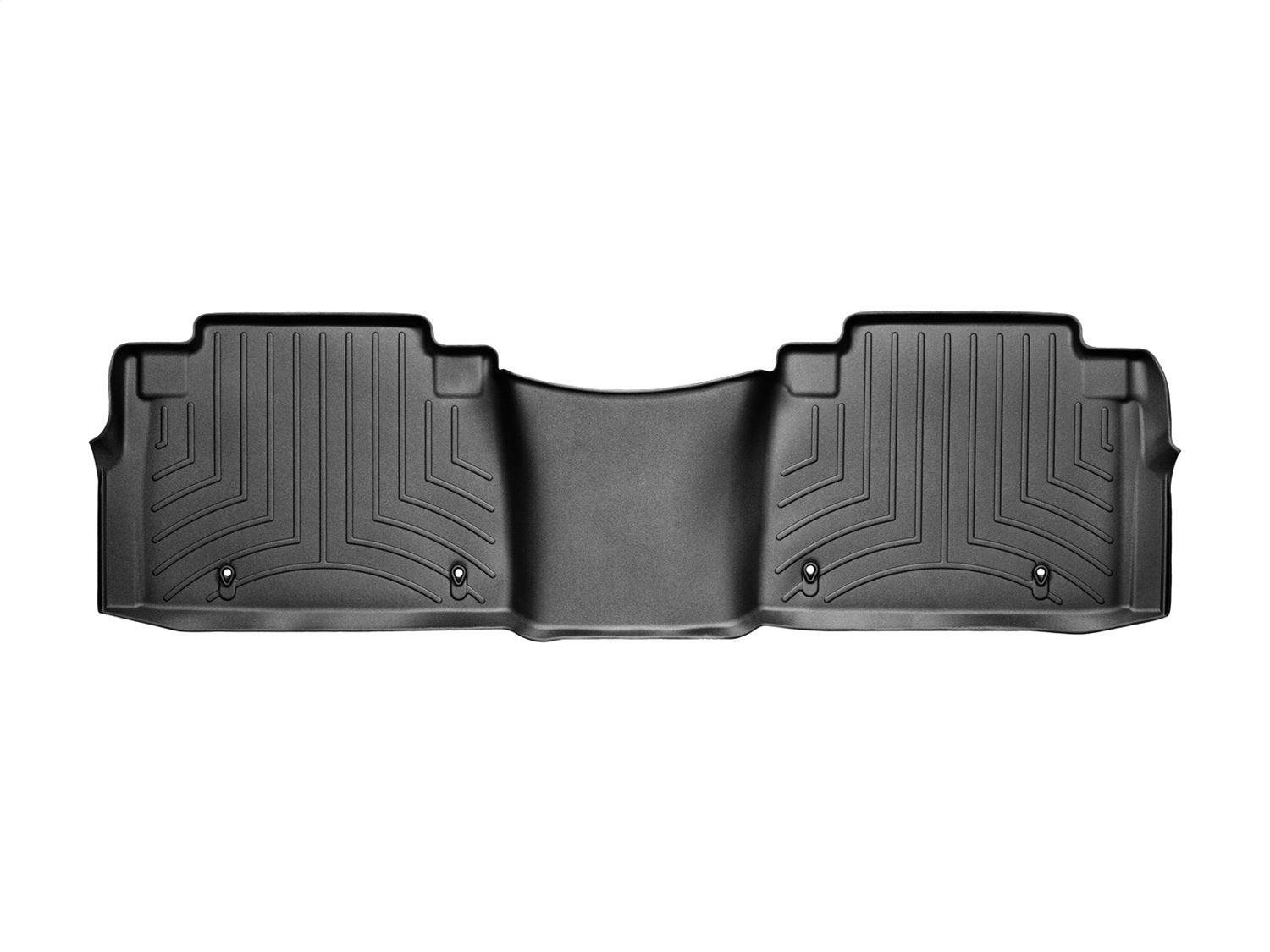 Weathertech 443362 FloorLiner™ DigitalFit®; Black; Rear; Weathertech 443362