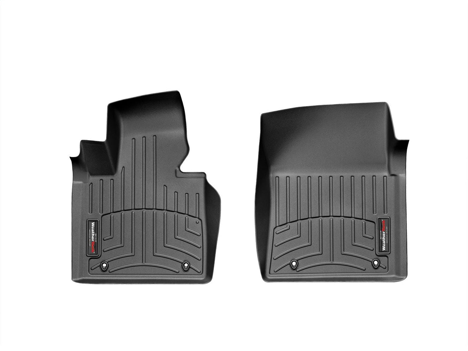 Weathertech 443371 FloorLiner™ DigitalFit®; Black; Front; Weathertech 443371