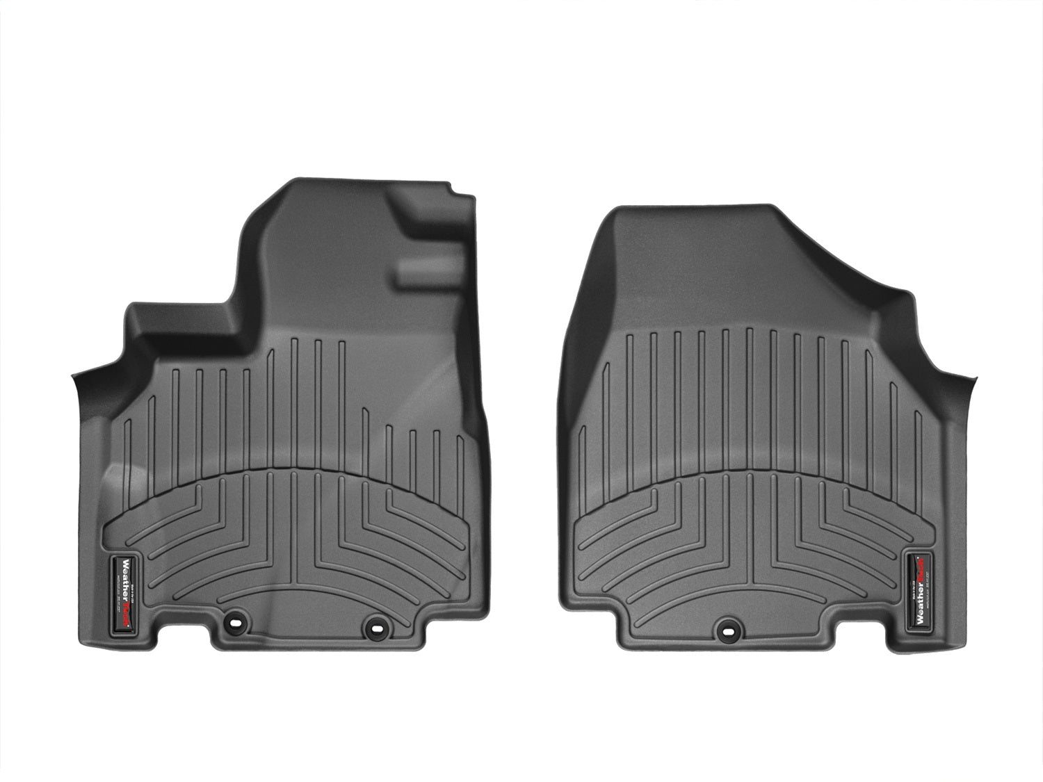 Weathertech 443411 FloorLiner™ DigitalFit®; Black; Front; Weathertech 443411