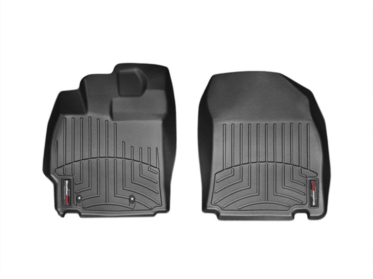 Weathertech 443451 FloorLiner™ DigitalFit®; Black; Front; Weathertech 443451
