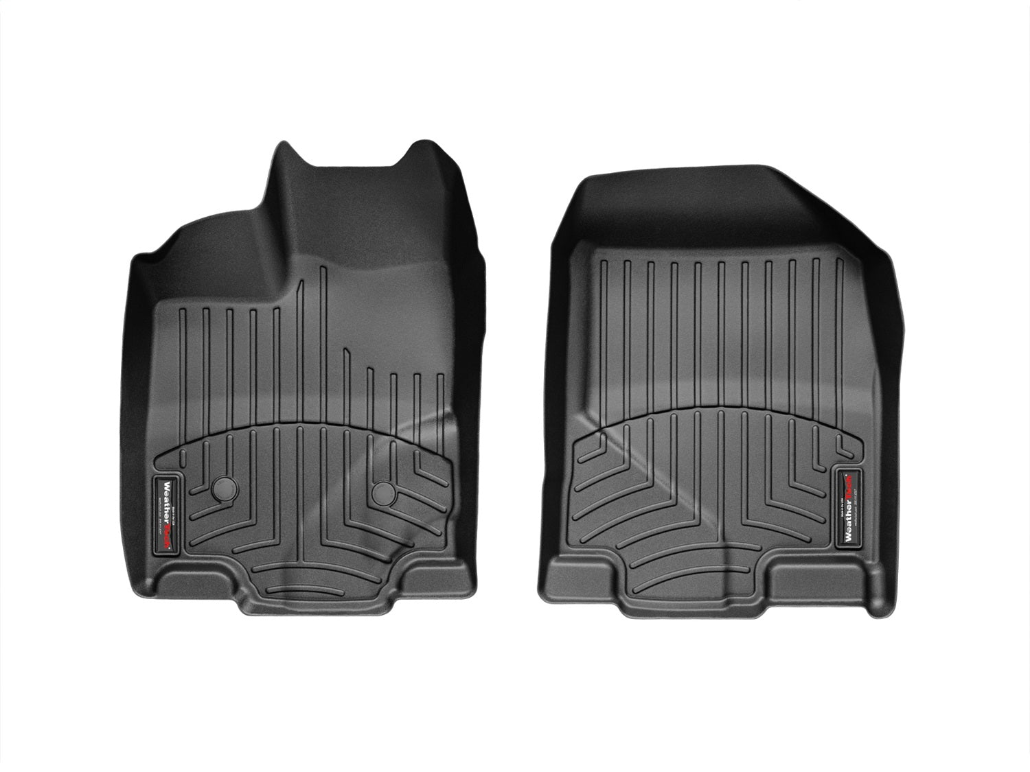 Weathertech 443491 FloorLiner™ DigitalFit®; Black; Front; Weathertech 443491