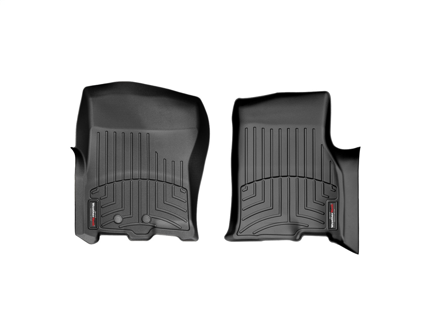 Weathertech 443531 FloorLiner™ DigitalFit®; Black; Front; Weathertech 443531