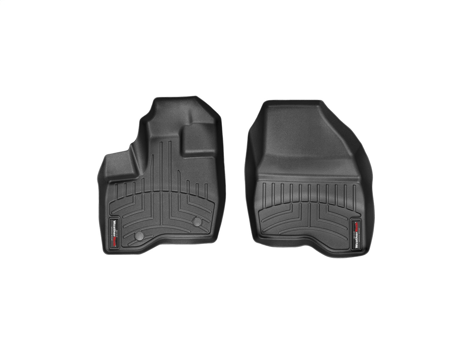Weathertech 443591 FloorLiner™ DigitalFit®; Black; Front; Weathertech 443591