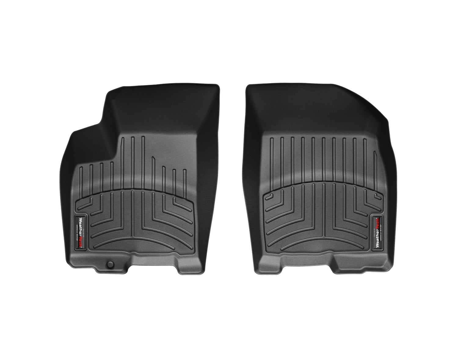 Weathertech 443641 FloorLiner™ DigitalFit®; Black; Front; Weathertech 443641