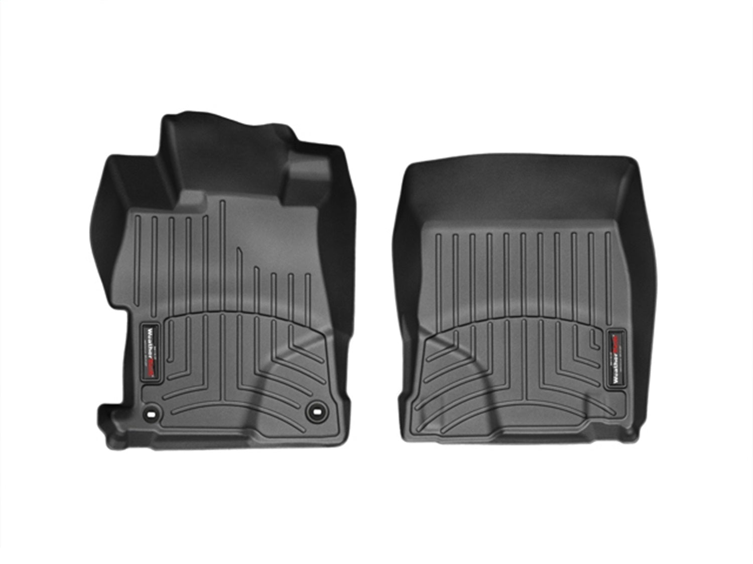 Weathertech 443731 FloorLiner™ DigitalFit®; Black; Front; Weathertech 443731