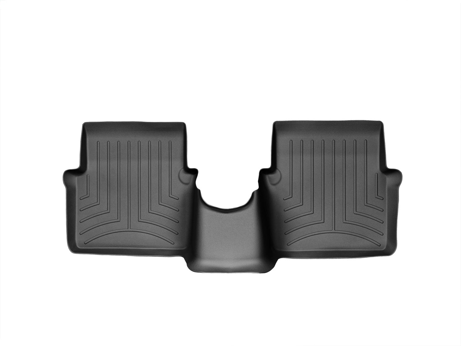 Weathertech 443762 FloorLiner™ DigitalFit®; Black; Rear; Weathertech 443762