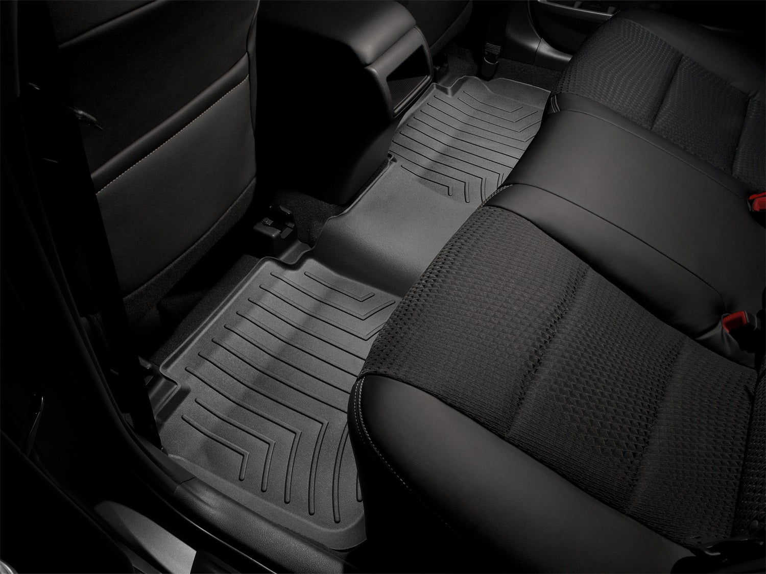 Weathertech 441153 FloorLiner™ DigitalFit®; Black; Third Row; Weathertech 441153