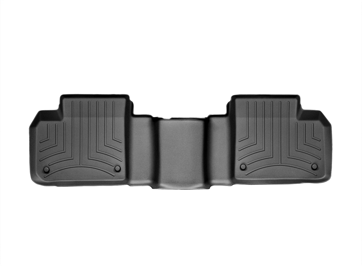 Weathertech 444012 FloorLiner™ DigitalFit®; Black; Rear; Weathertech 444012