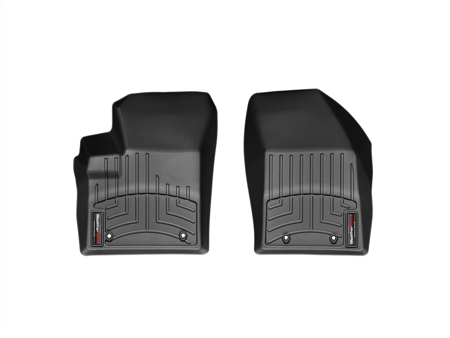 Weathertech 444031 FloorLiner™ DigitalFit®; Black; Front; Weathertech 444031
