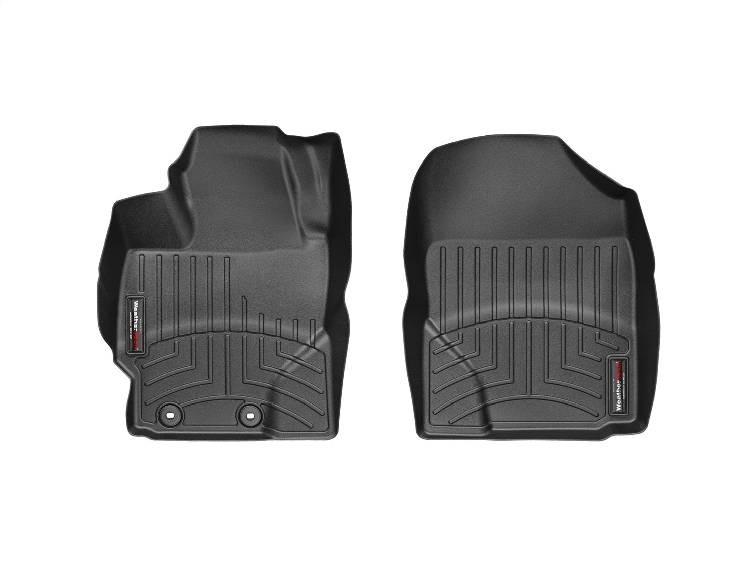 Weathertech 444181 FloorLiner™ DigitalFit®; Black; Front; Weathertech 444181