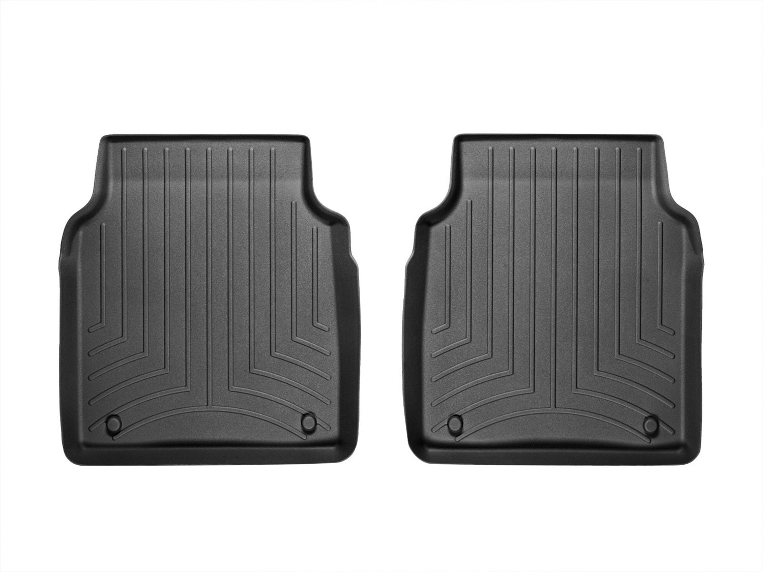 Weathertech 444202 FloorLiner™ DigitalFit®; Black; Rear; 2 Pieces; Weathertech 444202