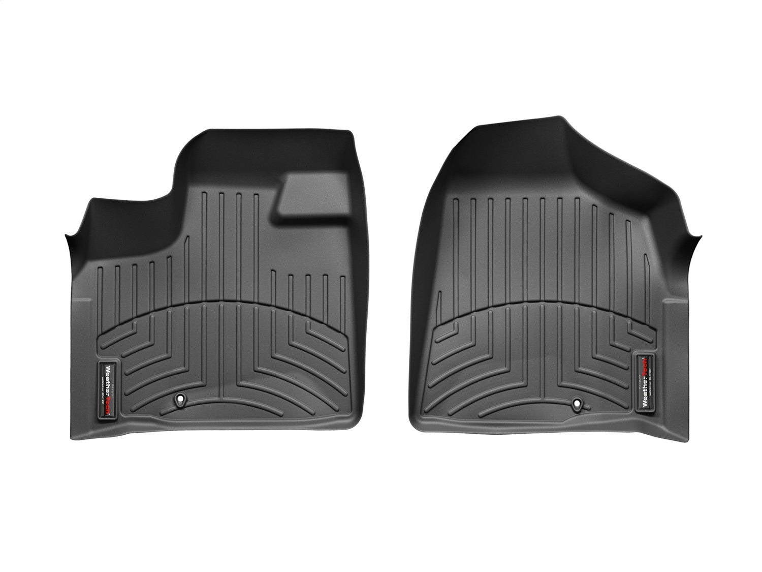 Weathertech 444211 FloorLiner™ DigitalFit®; Black; Front; Weathertech 444211