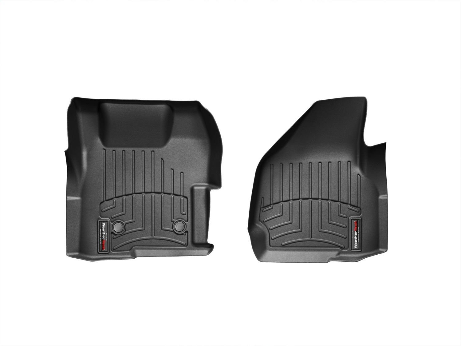 Weathertech 444221 FloorLiner™ DigitalFit®; Black; Front; Weathertech 444221